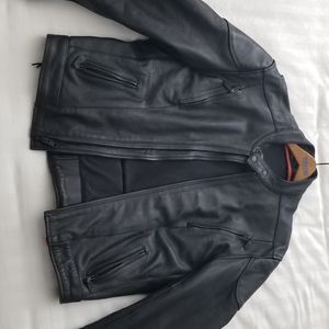 LEATHER JACKET  XL